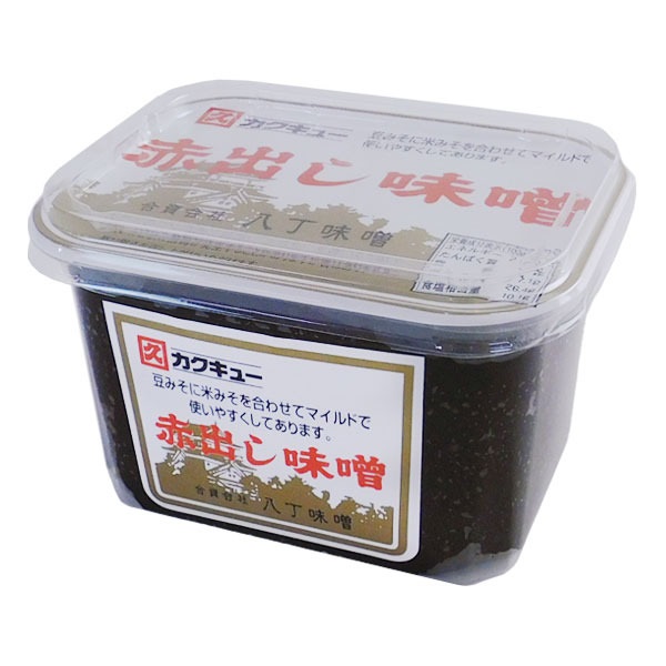 カクキュー 赤だし味噌カップ 500g