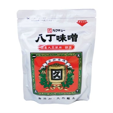 カクキュー 国産大豆八丁味噌 銀袋 300g