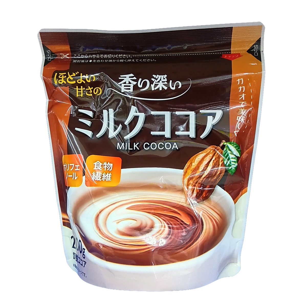 名糖産業 香り深い ミルクココア 200g