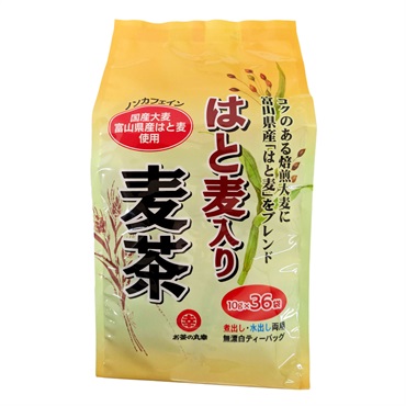 お茶の丸幸 はと麦入り 麦茶 ティーバッグ 10gx36袋