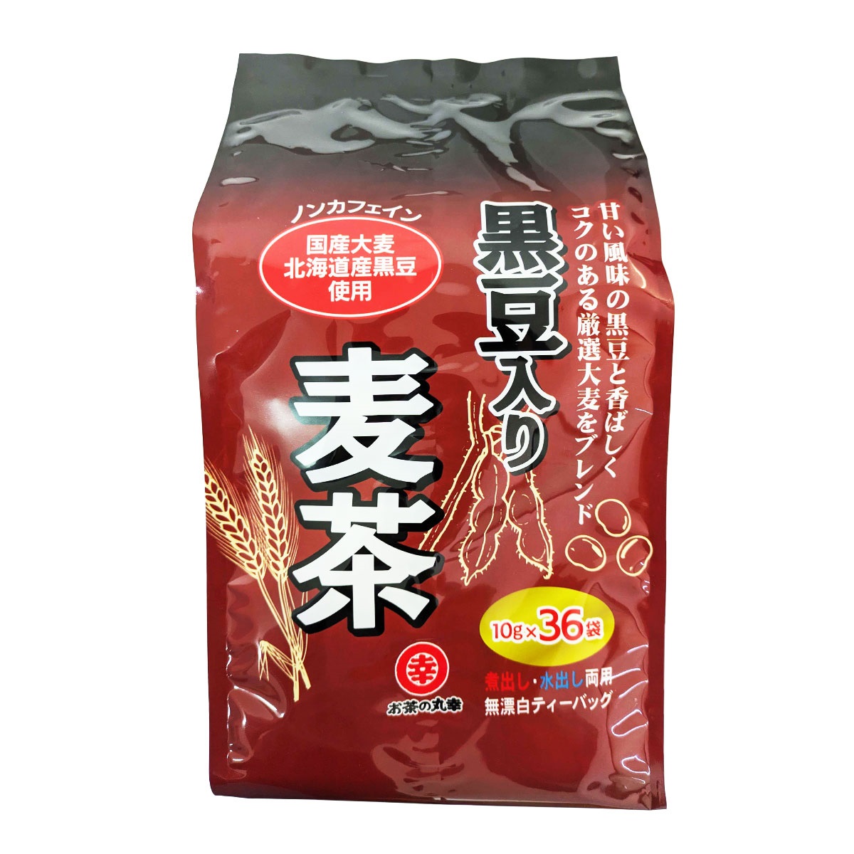 お茶の丸幸 黒豆入り麦茶 ティーバッグ 10gx36袋