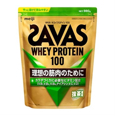 ザバス ホエイプロテイン100 抹茶風味 980g