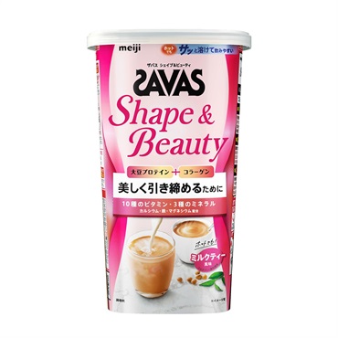 ザバス シェイプ&ビューティ ミルクティー風味 231g