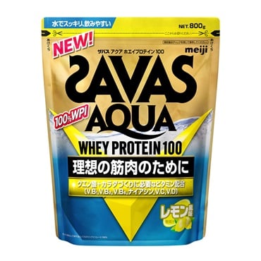 ザバス アクア ホエイプロテイン100 レモン風味 800g