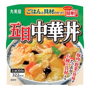 丸美屋 五目中華丼 ごはん付き 1人前 305g