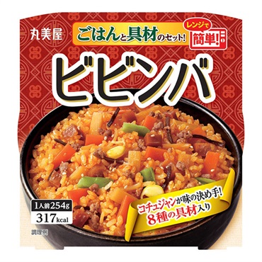 丸美屋 ビビンバ ごはん付き 1人前 254g