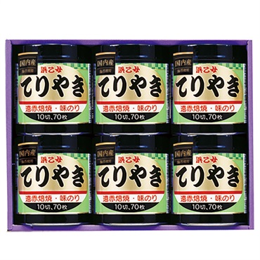 浜乙女 味のりてりやき詰合せ てりやき6本詰N