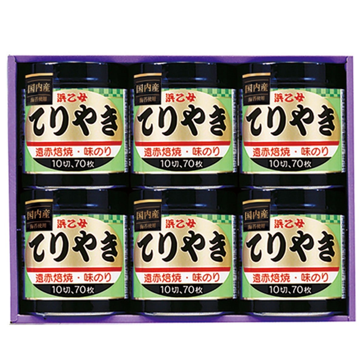 浜乙女 味のりてりやき詰合せ てりやき6本詰N