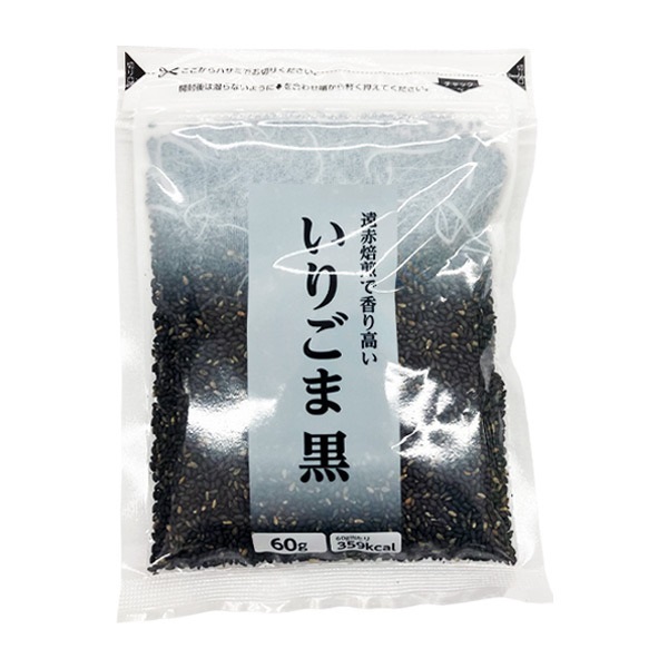 浜乙女 いりごま 黒 60ｇ