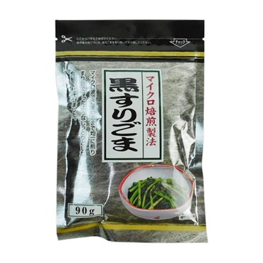 浜乙女 マイクロ焙煎製法 黒すりごま 90g