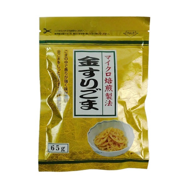 浜乙女 マイクロ焙煎製法 金すりごま 65g