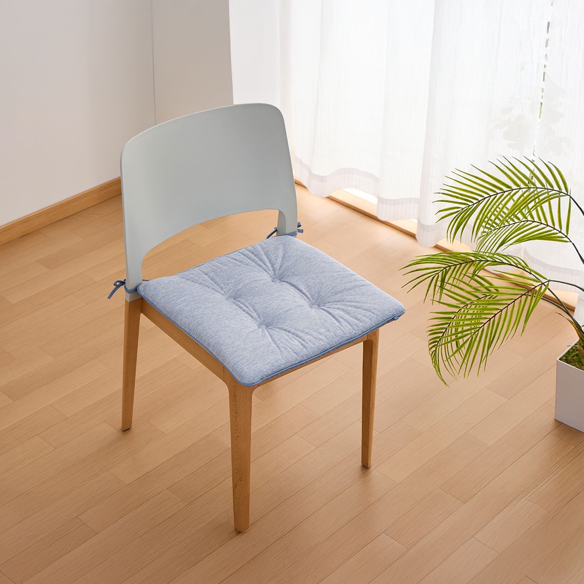 冷感シートクッション　ブルー