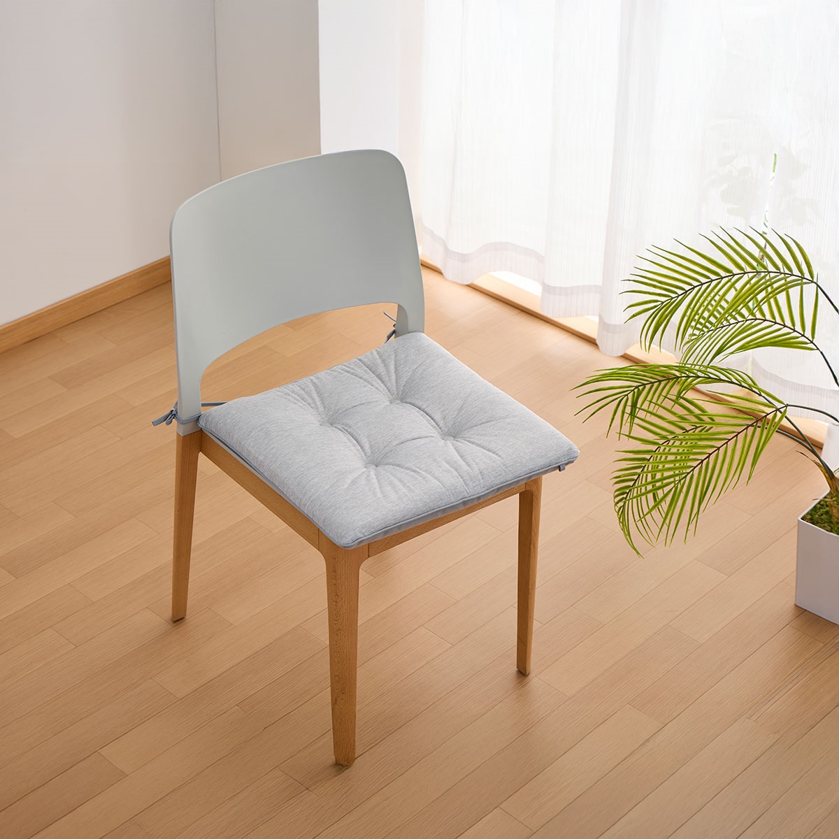 冷感シートクッション　グレー