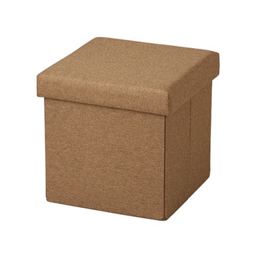 座れる収納ＢＯＸ  ３０ｘ３０ｘ３０ｃｍ　ブラウン