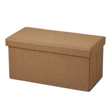 座れる収納ＢＯＸ  ３０ｘ３０ｘ６０ｃｍ　ブラウン
