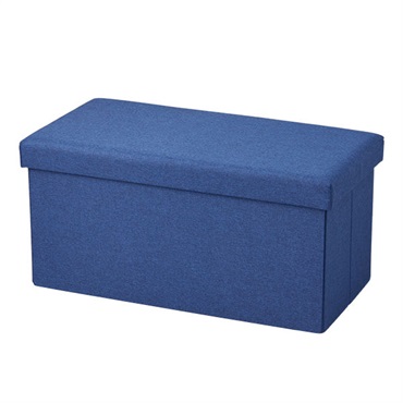 座れる収納ＢＯＸ  ３０ｘ３０ｘ６０ｃｍ　ネイビー
