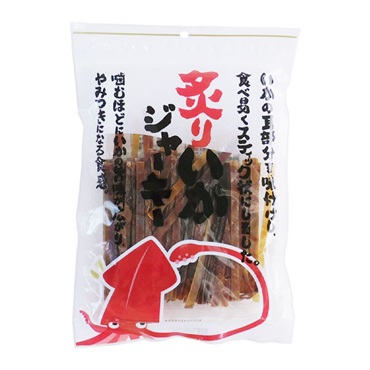 山栄 炙りいかジャーキー 125g入