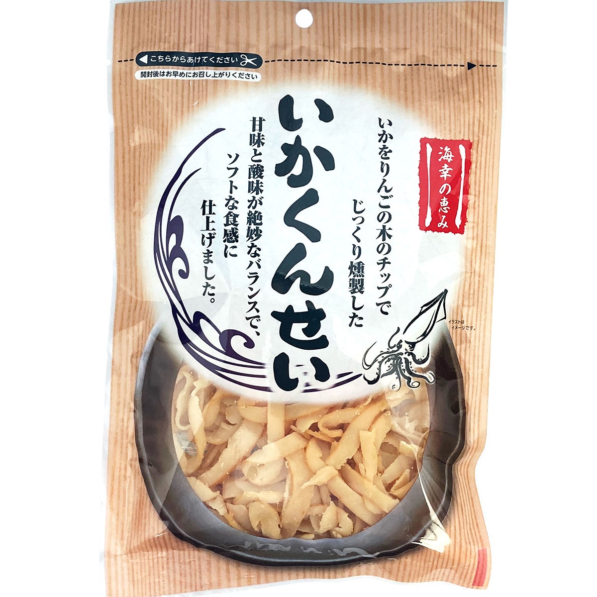 山栄食品 海幸の恵み いかくんせい 60g