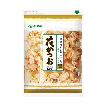 ヤマキ 一本釣りかつお100％使用した花かつお 60g