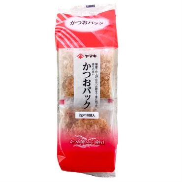 ヤマキ かつおパック 2g×18袋入