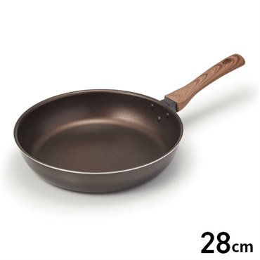【IH対応】軽さとハンドルにこだわった 軽くて持ちやすいフライパン28cm