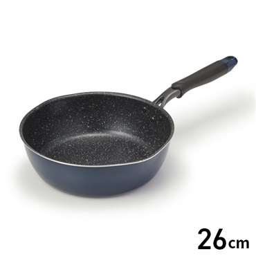 【IH対応】鍋としても使えて用途が広がる すごく深いフライパン26cm