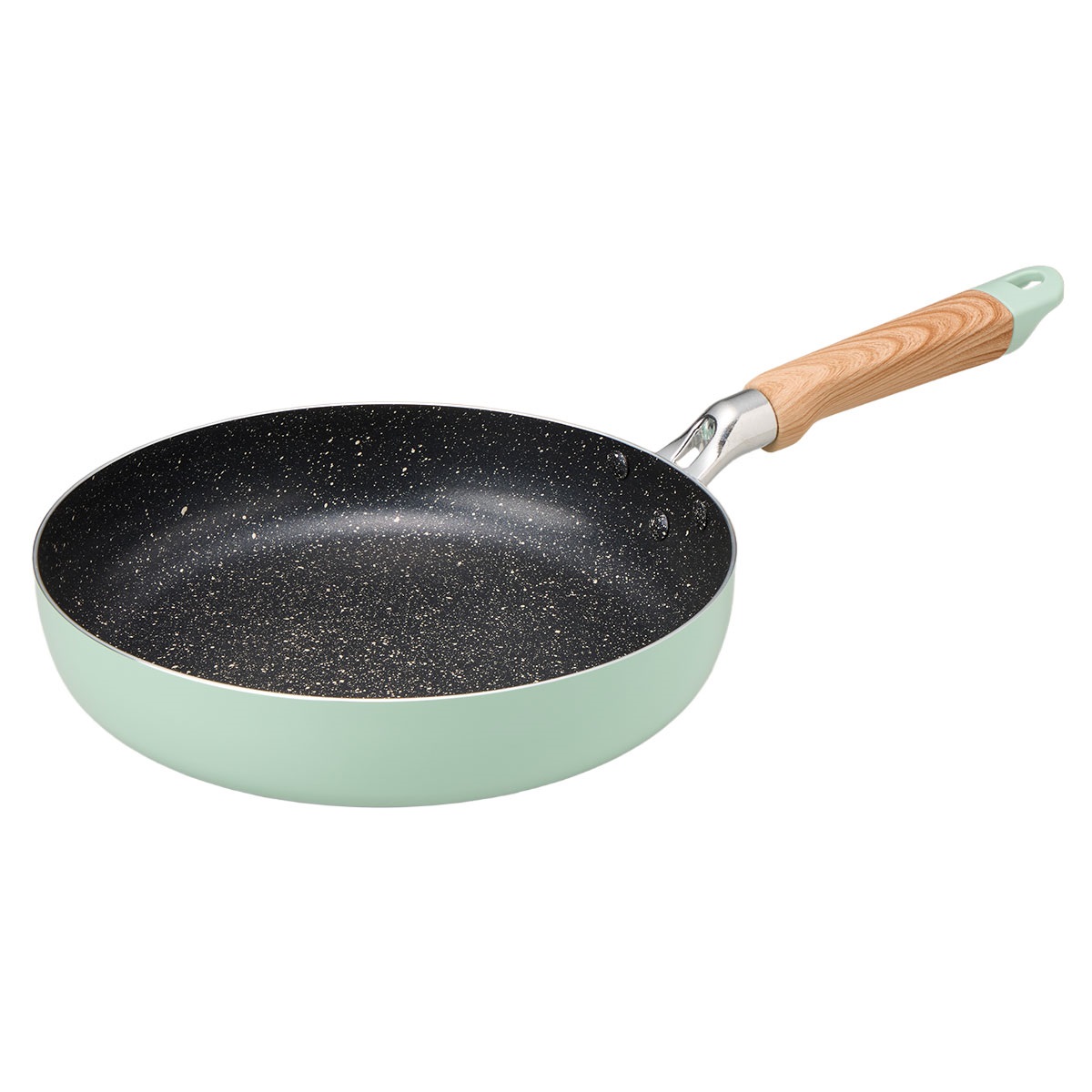 【IH対応】HOME MADE COOK　フライパン26cm　アップルグリーン