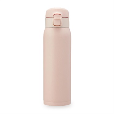 軽くて使いやすいワンタッチマグ　500ml ペールピンク