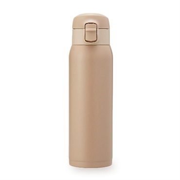 軽くて使いやすいワンタッチマグ　500ml グレージュ