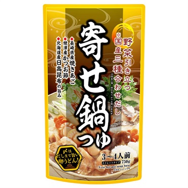 ダイショー 寄せ鍋つゆ ストレート3～4人前（750g）