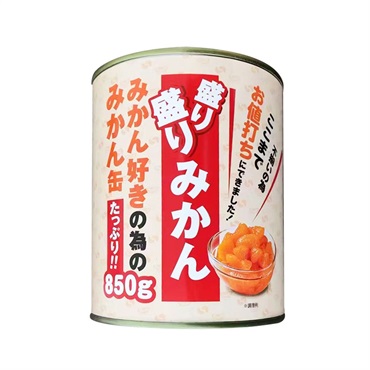 天長食品 盛り盛りみかん みかん缶 850g