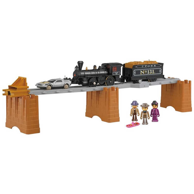 プラレール バック・トゥ・ザ・フューチャーPART3 蒸気機関車131号＆タイムマシン