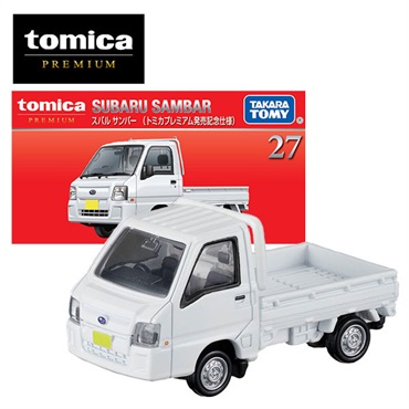 トミカプレミアム 27 スバル サンバー (トミカプレミアム発売記念仕様)