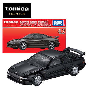 トミカプレミアム42 トヨタ MR2（SW20）トミカプレミアム発売記念仕様 黒