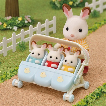 みつごちゃんベビーカー