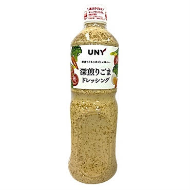 UNY 深煎りごまドレッシング 1000ml　【合計5500円(税込)以上で送料100円対象品】