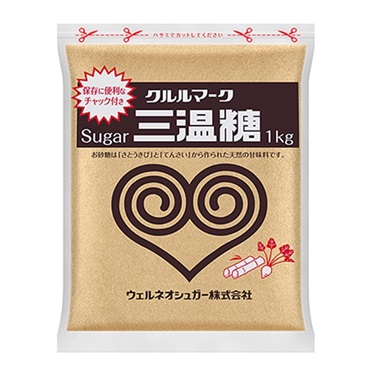 ウェルネオシュガー クルルマーク 三温糖 1kg
