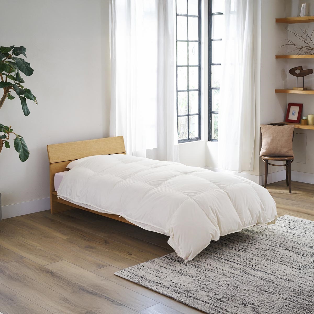 torofuwa　羽毛掛ふとん シングル 150×210cm