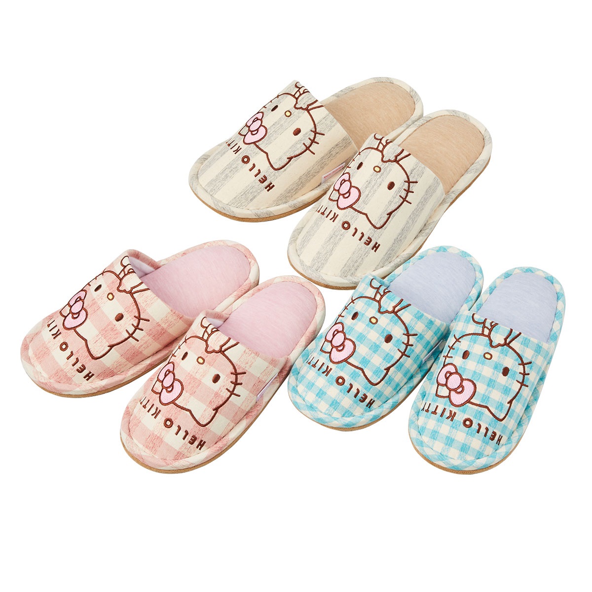 キティスリッパ3足＆トートバッグセット