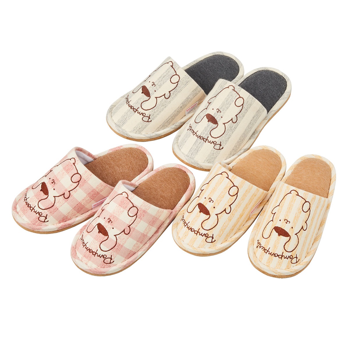 プリンスリッパ3足＆トートバッグセット