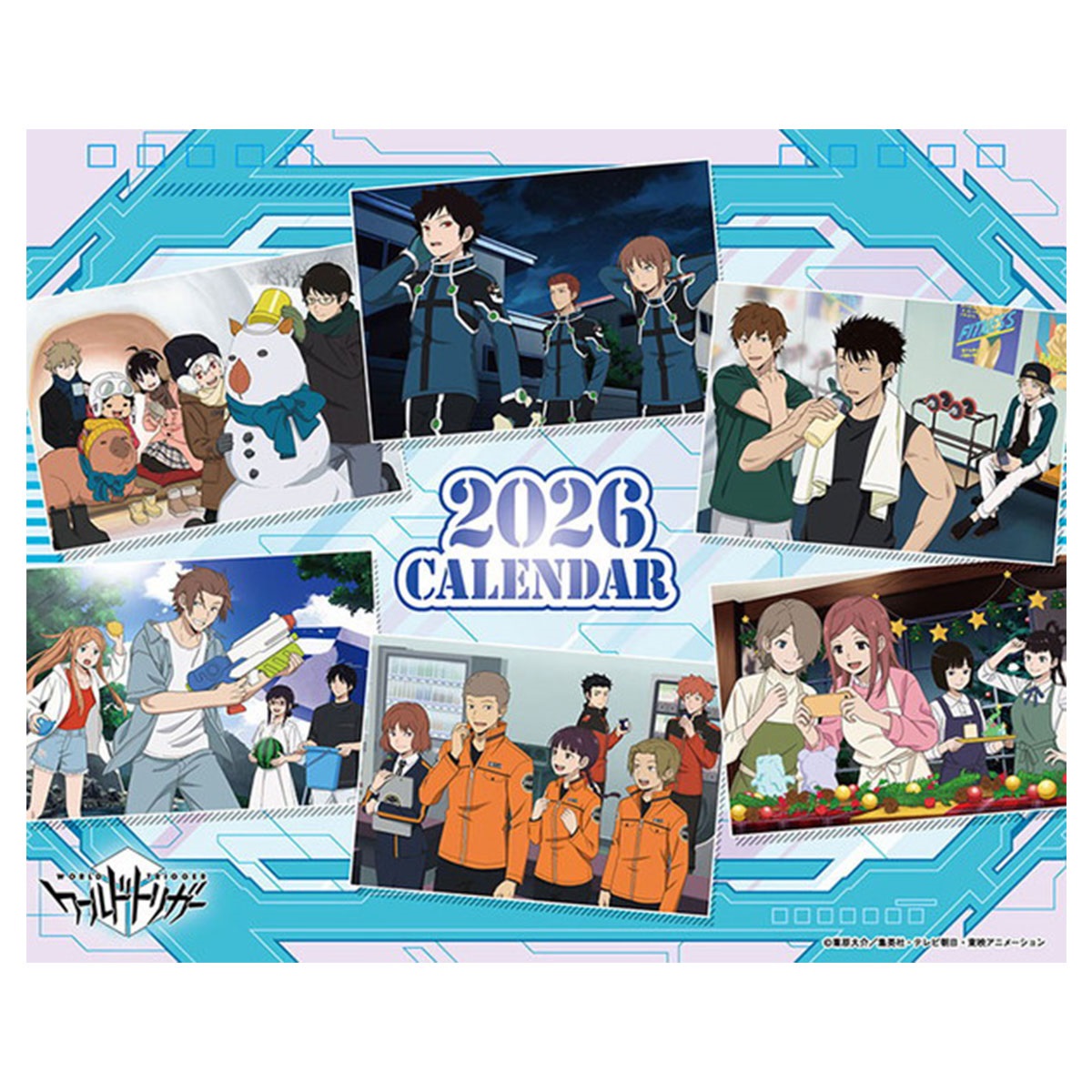 トライエックス　カレンダー　卓上 ワールドトリガーＣＬ－２８