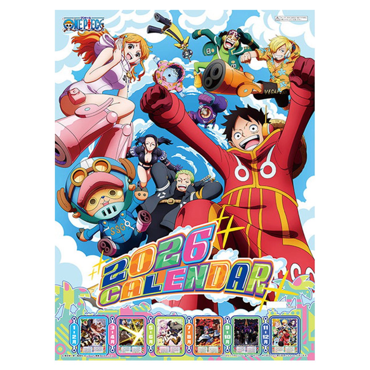 トライエックス　カレンダー　ONE PIECE ＣＬ－１２