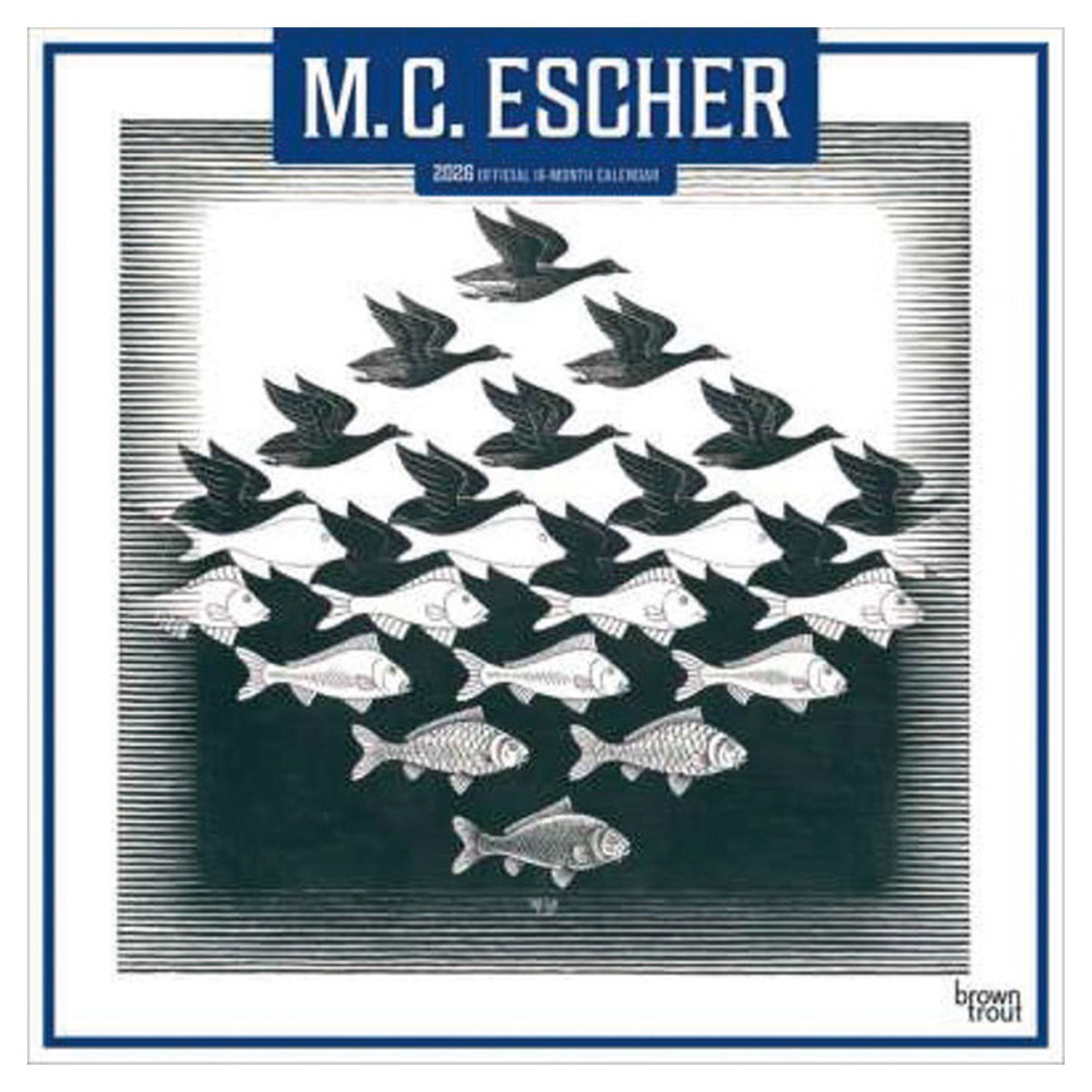 トライエックス　カレンダー　エッシャー（輸入版）　ＣＬー５３７