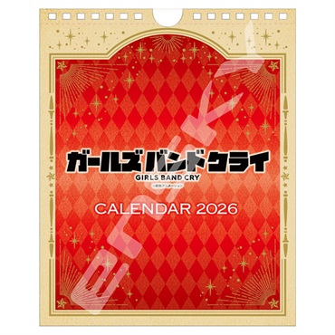 トライエックス　カレンダー　卓上　ガールズバンドクライ　ＣＬー１８