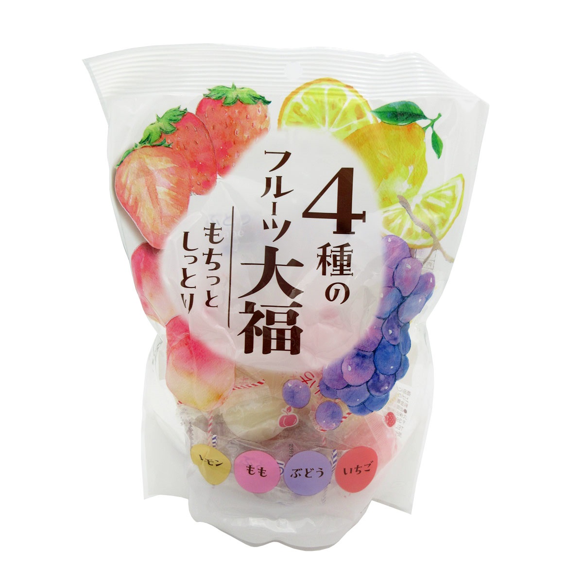 久保田製菓 4種のフルーツ大福 210g