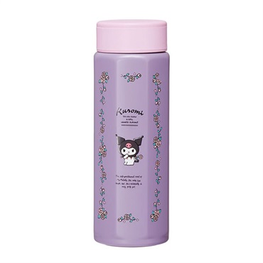八角ステンレスボトル500ml　クロミ