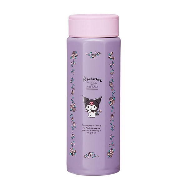 八角ステンレスボトル500ml　クロミ