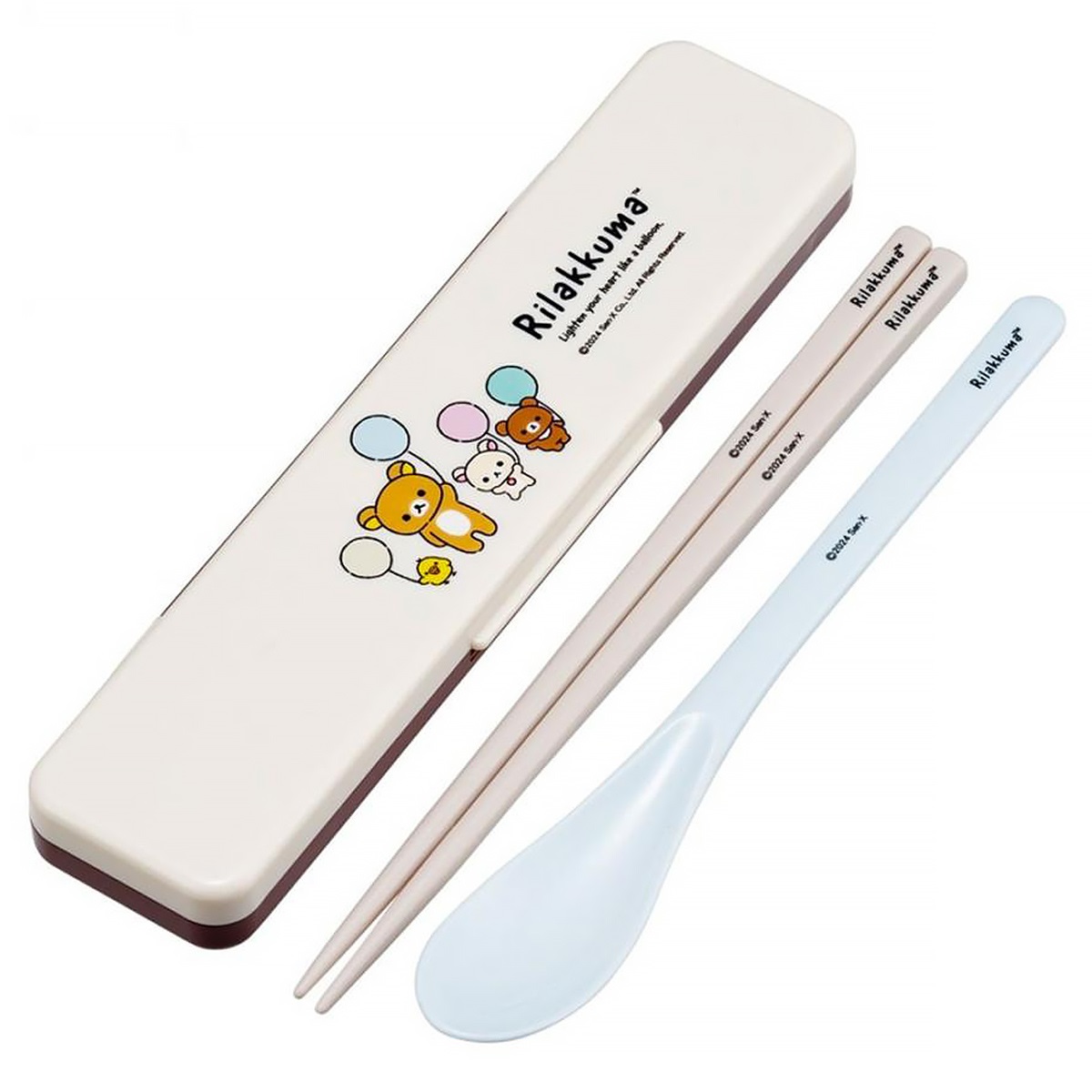 リラックマ　コンビセット(箸・スプーン)