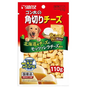【訳あり大特価】ゴン太の角切り チーズ 110g