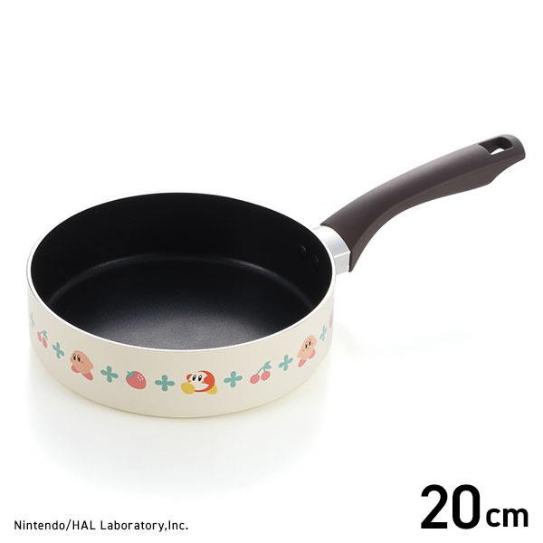『星のカービィ』IH対応アルミフライパン20cm